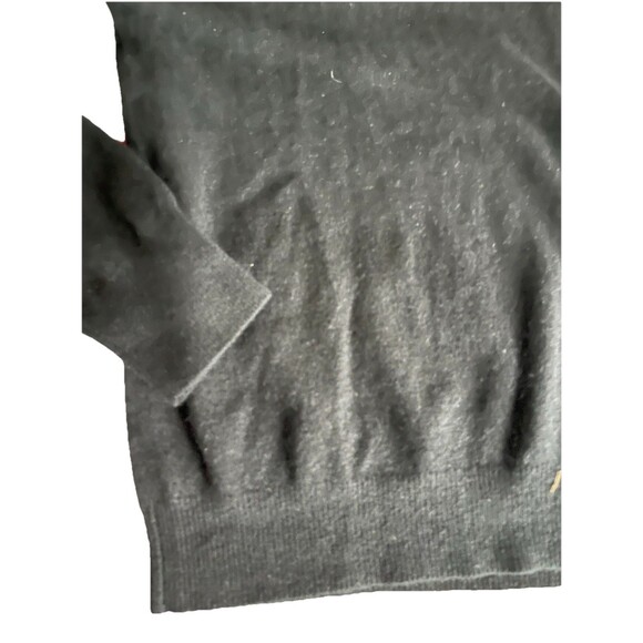 adriano goldschmied AG Cashmere Sweater L Classic Black Cozy - Picture 3 of 6